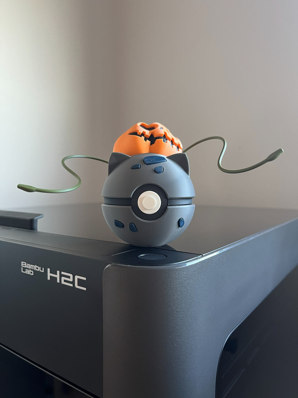 Bulbasaur - Halloween Monster Ball, front view