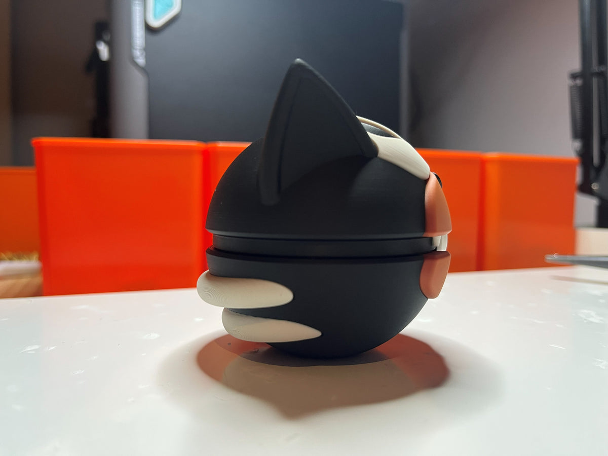 Houndour Monster Ball, left side