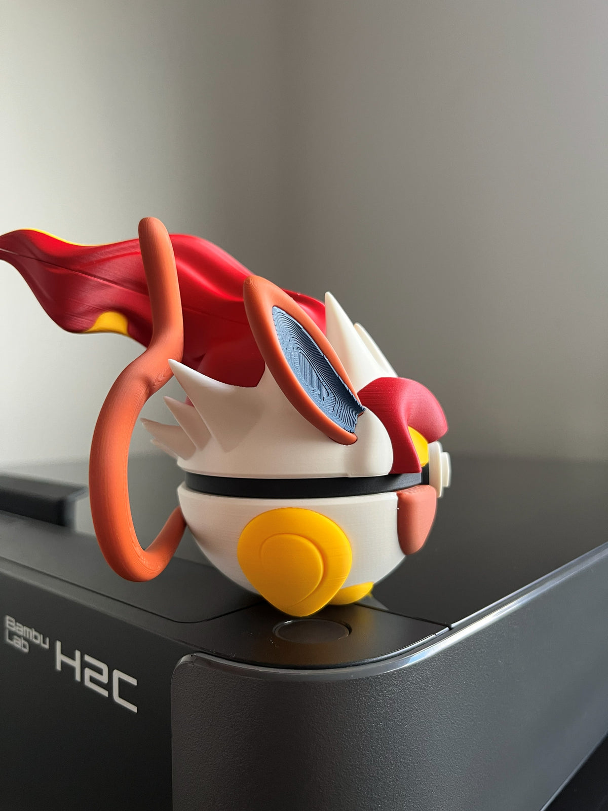 Infernape Monster Ball, right side