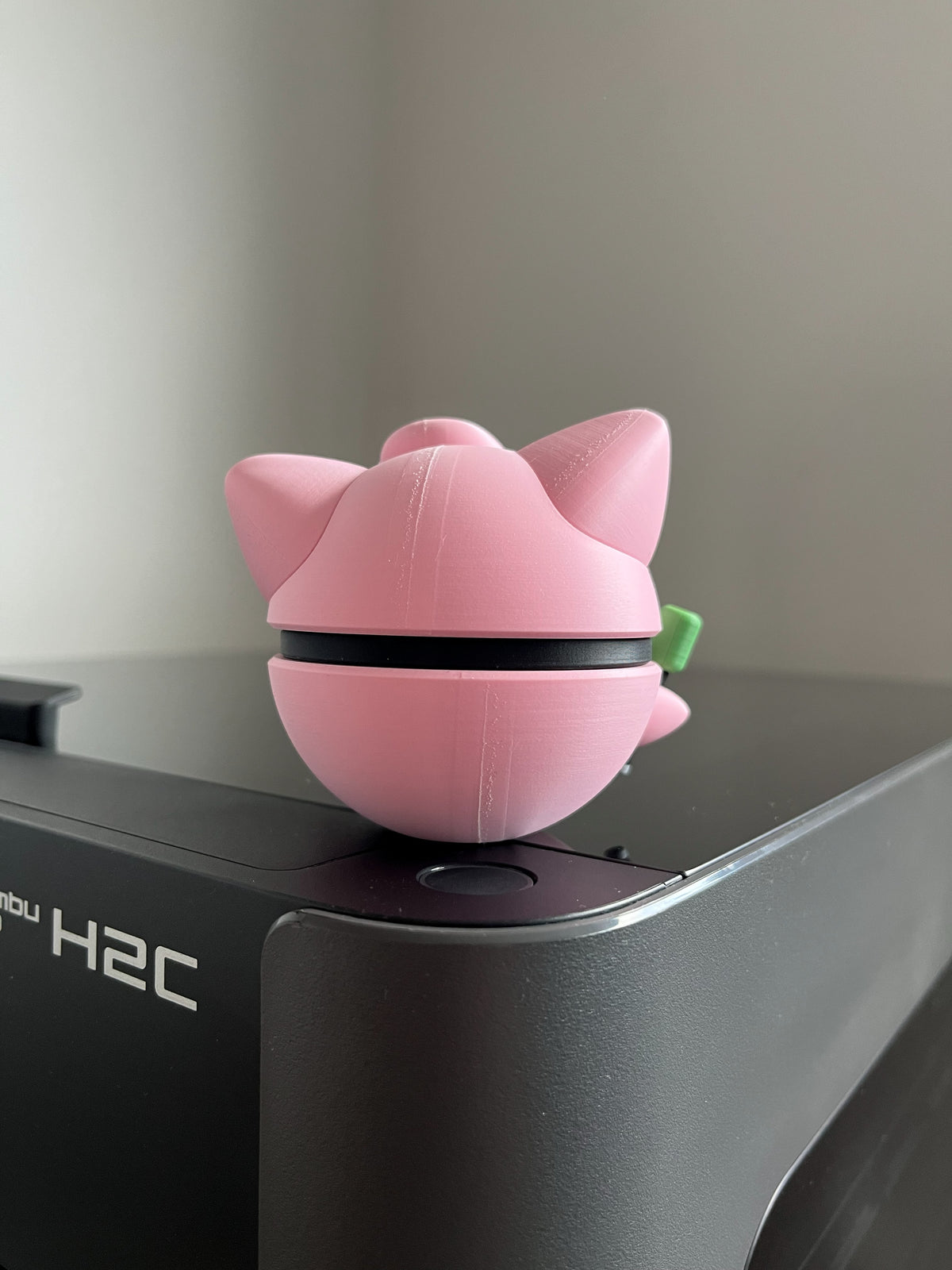 Jigglypuff Monster Ball, back view