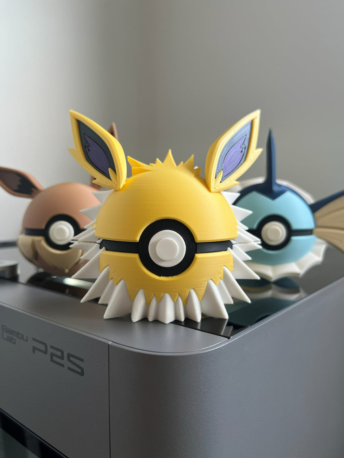 Jolteon Monster Ball, on display