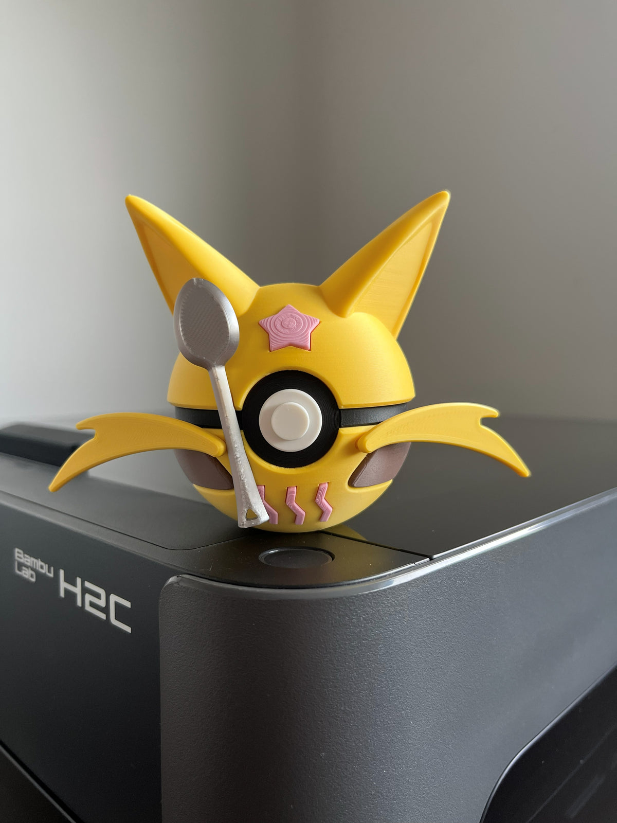 Kadabra Monster Ball, front view