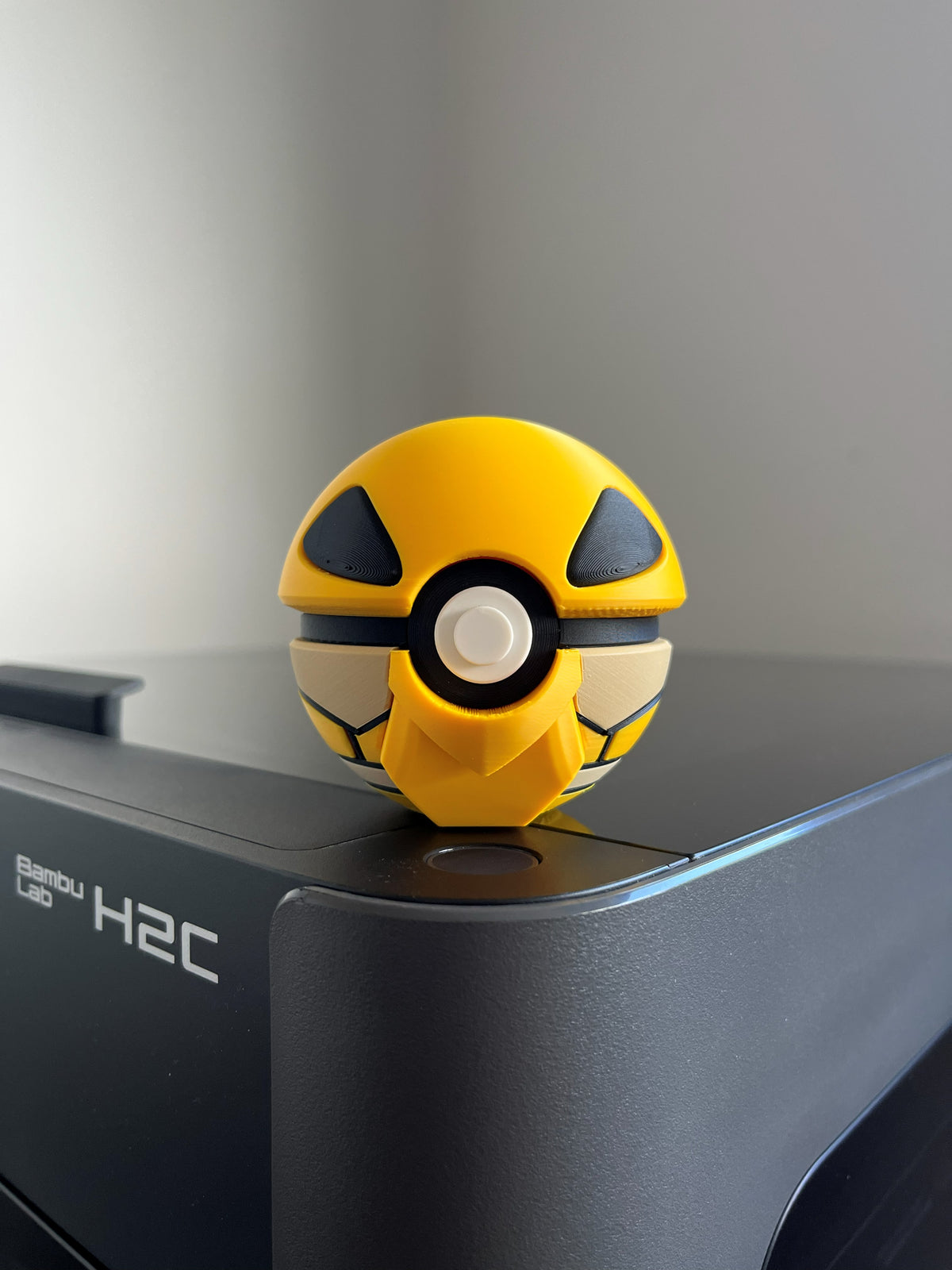 Kakuna Monster Ball, front view