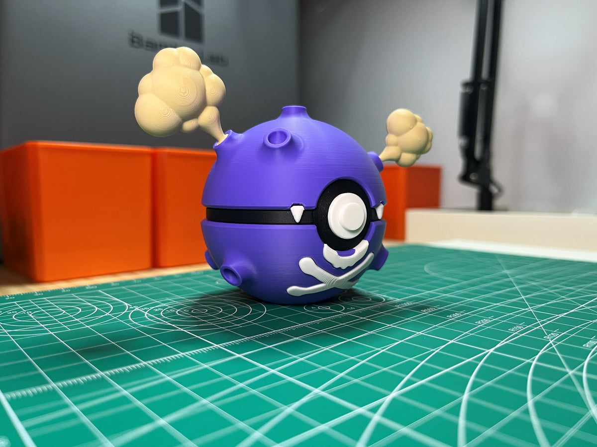 Koffing Monster Ball, side profile