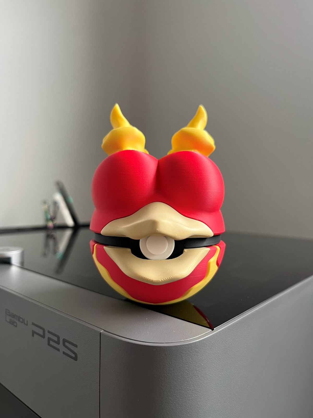 Magmar Monster Ball, front view