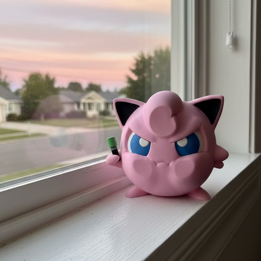 Jigglypuff Window Monster