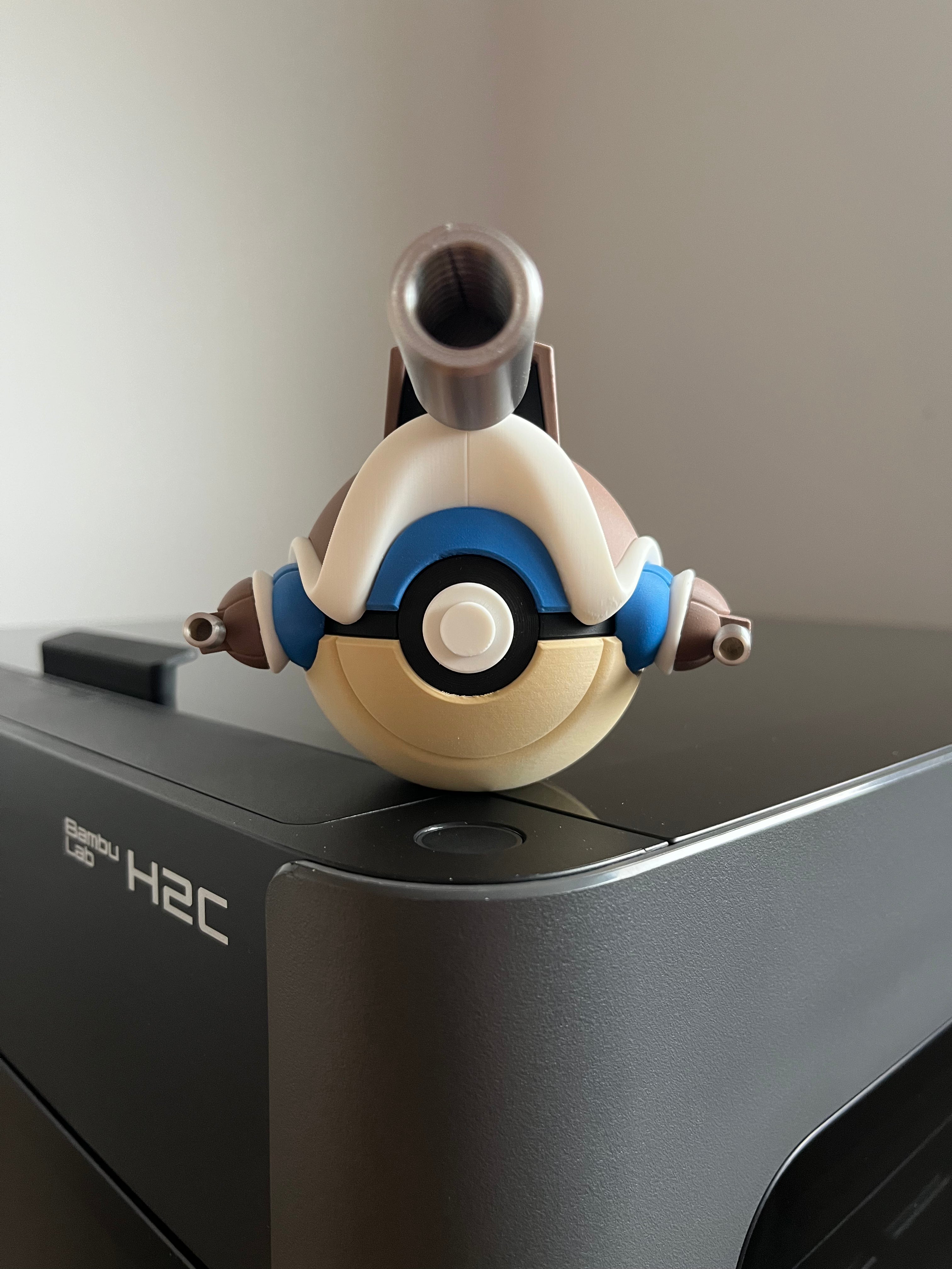 Mega Blastoise Monster Ball, front view