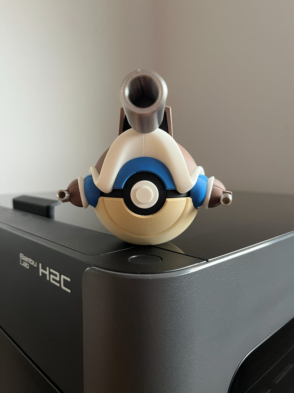 Mega Blastoise Monster Ball, front view
