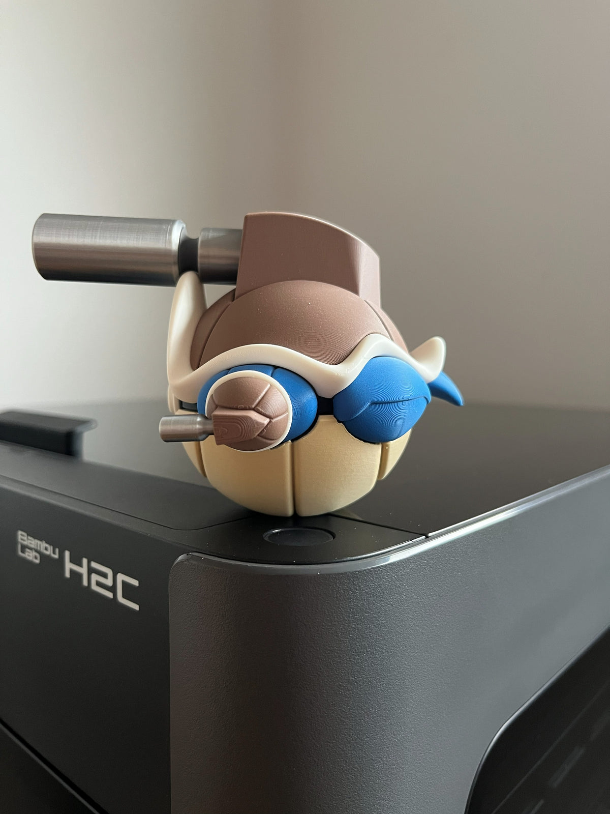 Mega Blastoise Monster Ball, left side