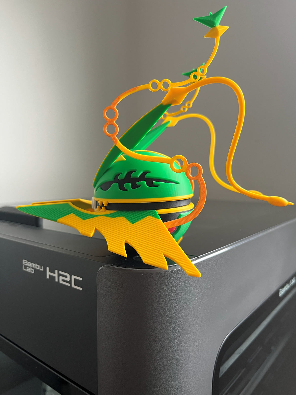 Mega Rayquaza Monster Ball, left side