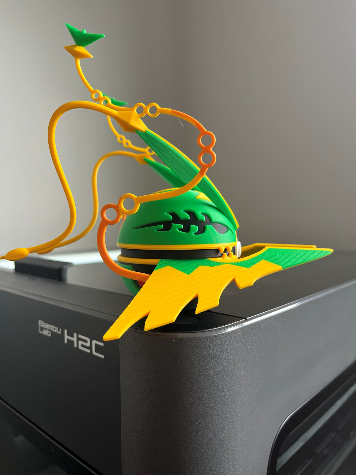 Mega Rayquaza Monster Ball, right side