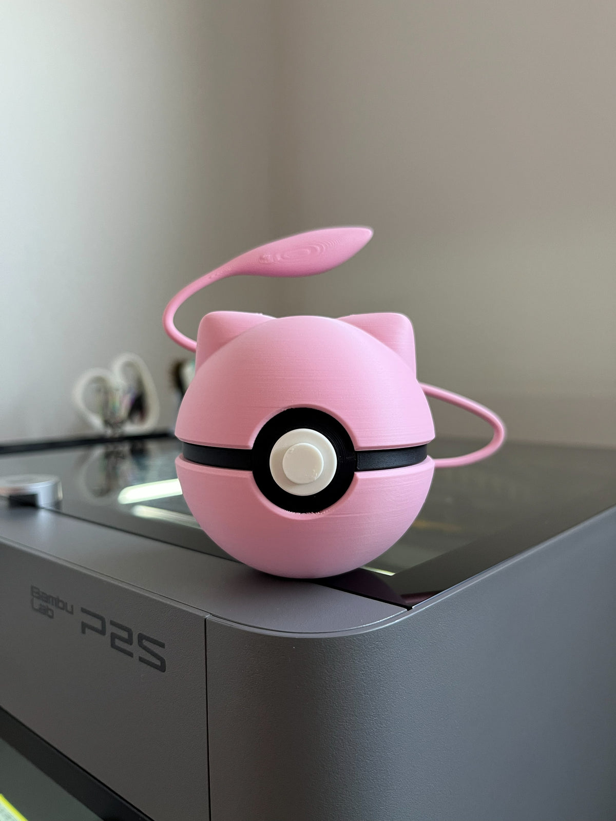 Mew Monster Ball, front view
