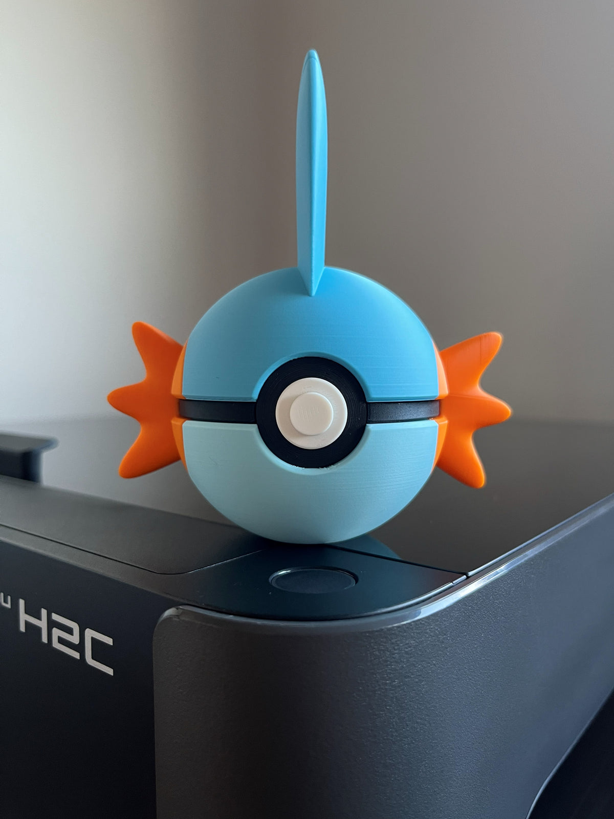 Mudkip Monster Ball, front view