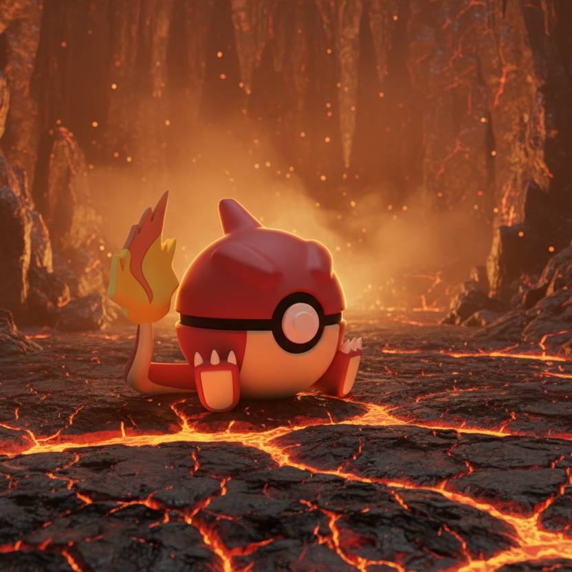 Charmeleon Monster Ball