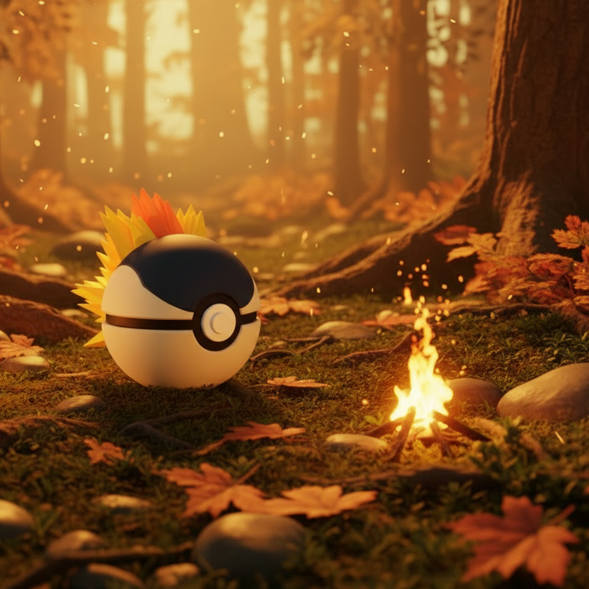 Cyndaquil Monster Ball