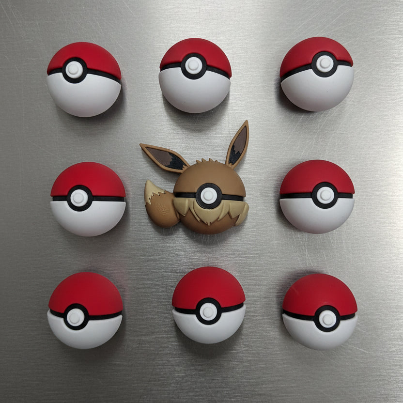 Multi-pack Monster Ball Magnet
