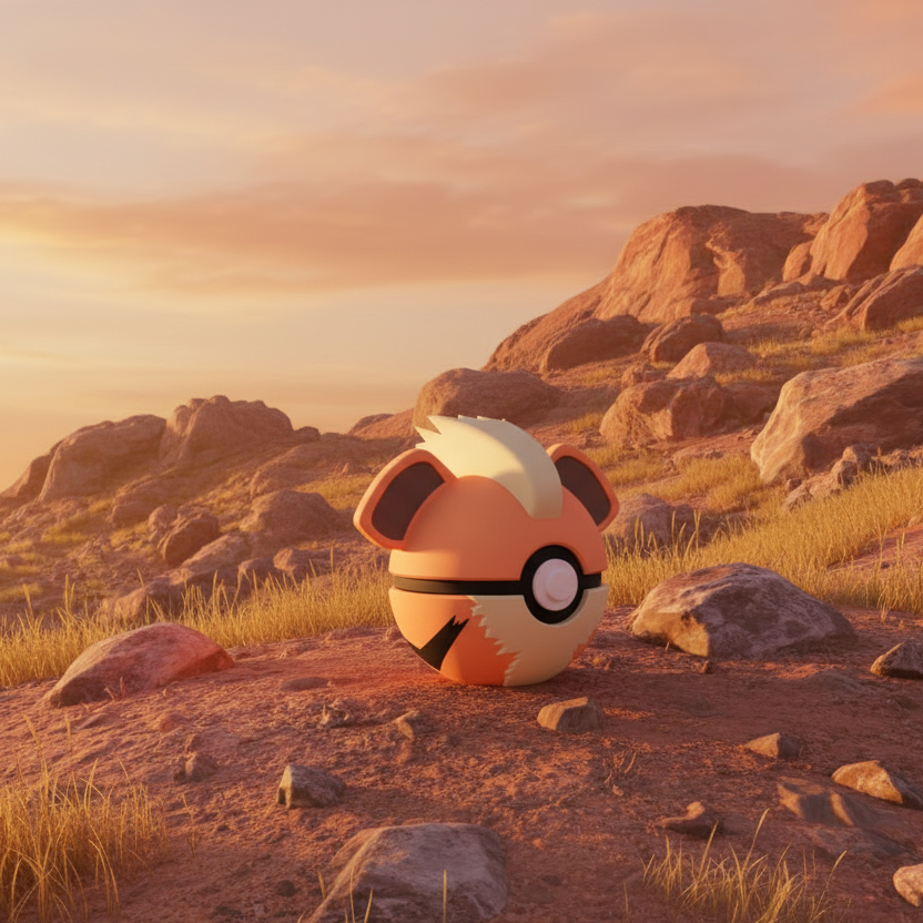 Growlithe Monster Ball