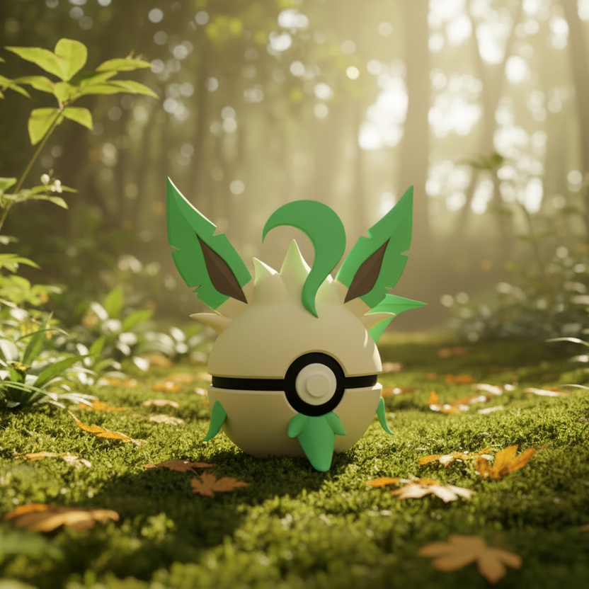 Leafeon Monster Ball