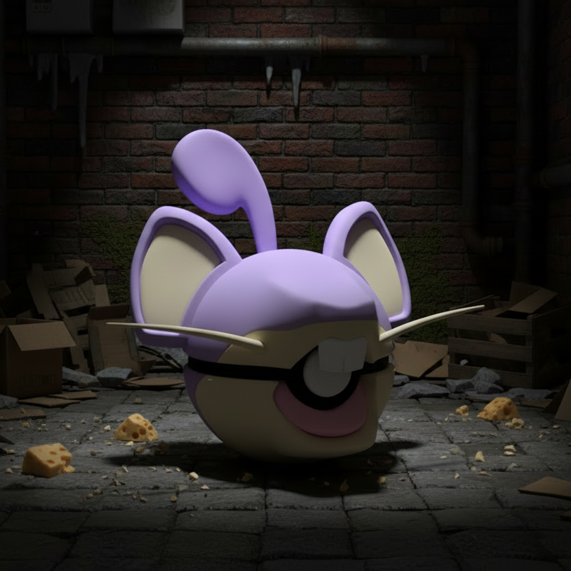 Rattata Monster Ball
