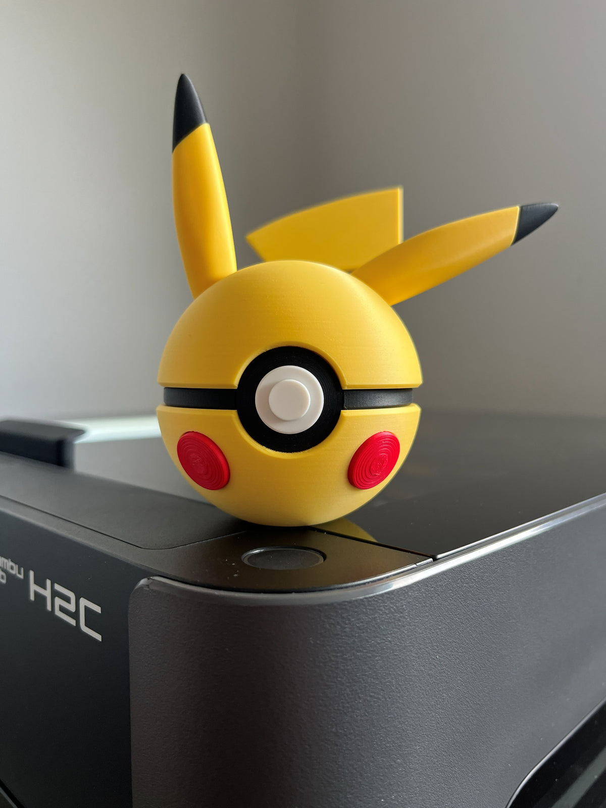 Pikachu Monster Ball, front view