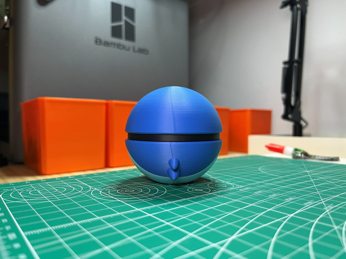 Piplup Monster Ball, back view