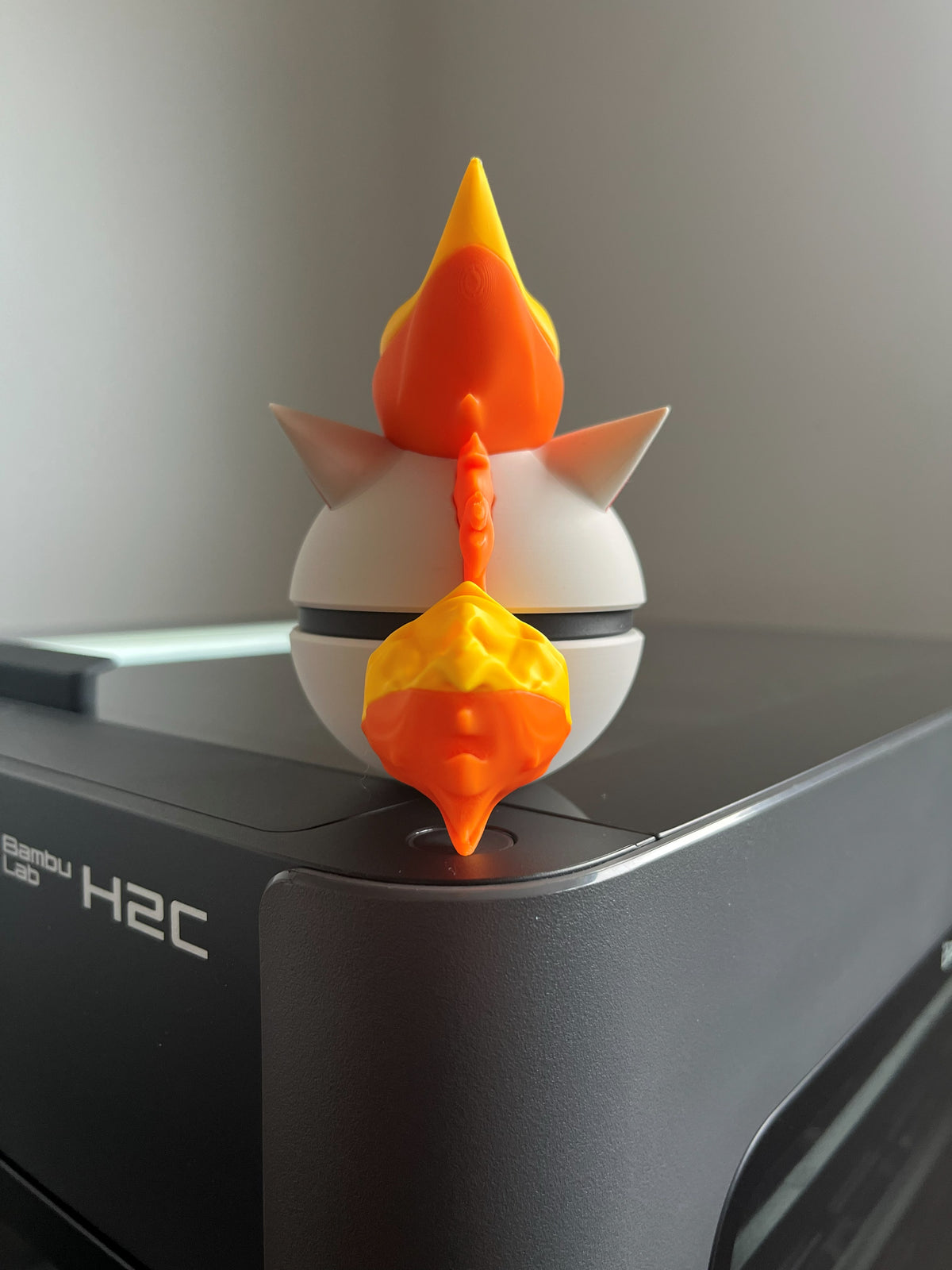 Ponyta Monster Ball, back view