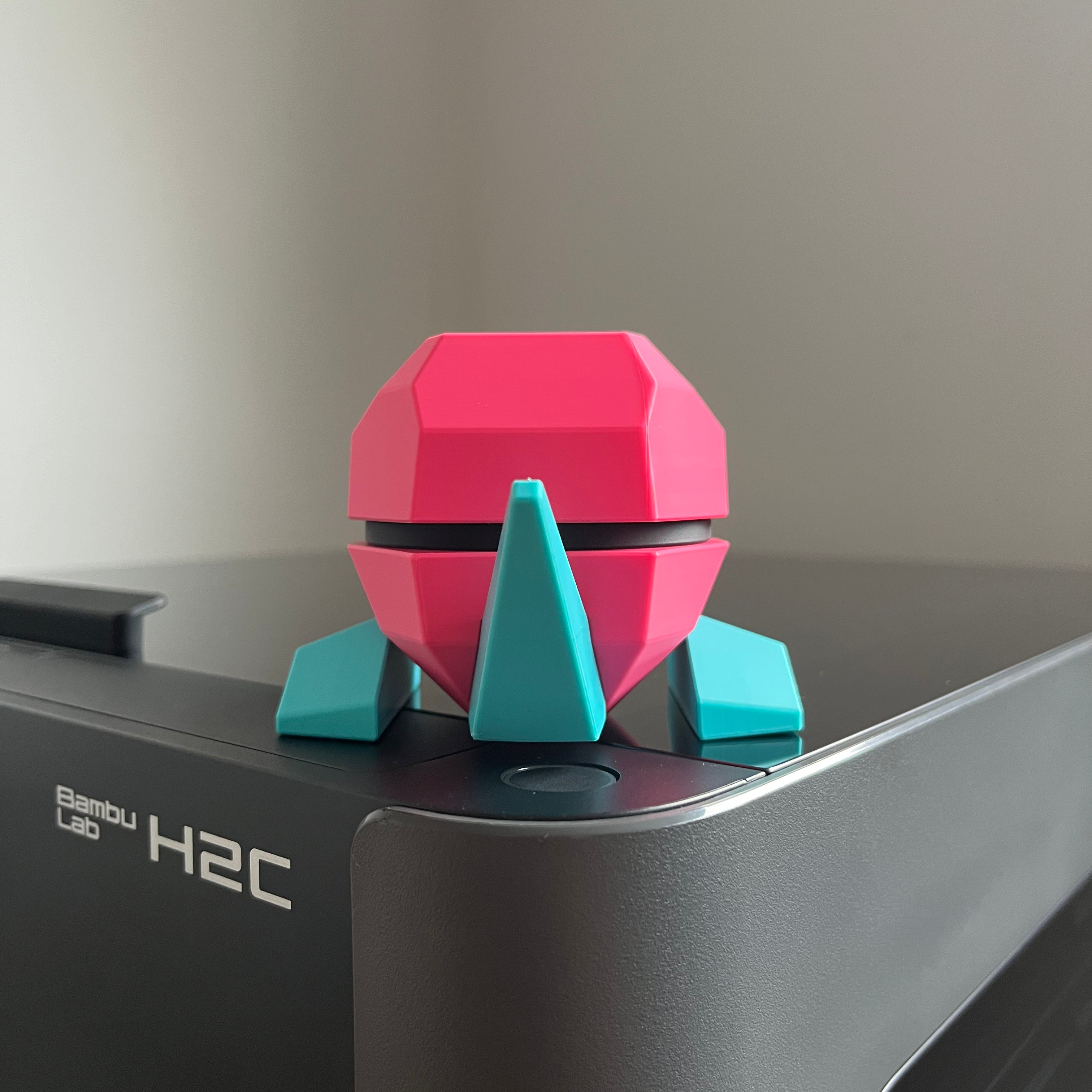 Porygon Monster Ball, back view