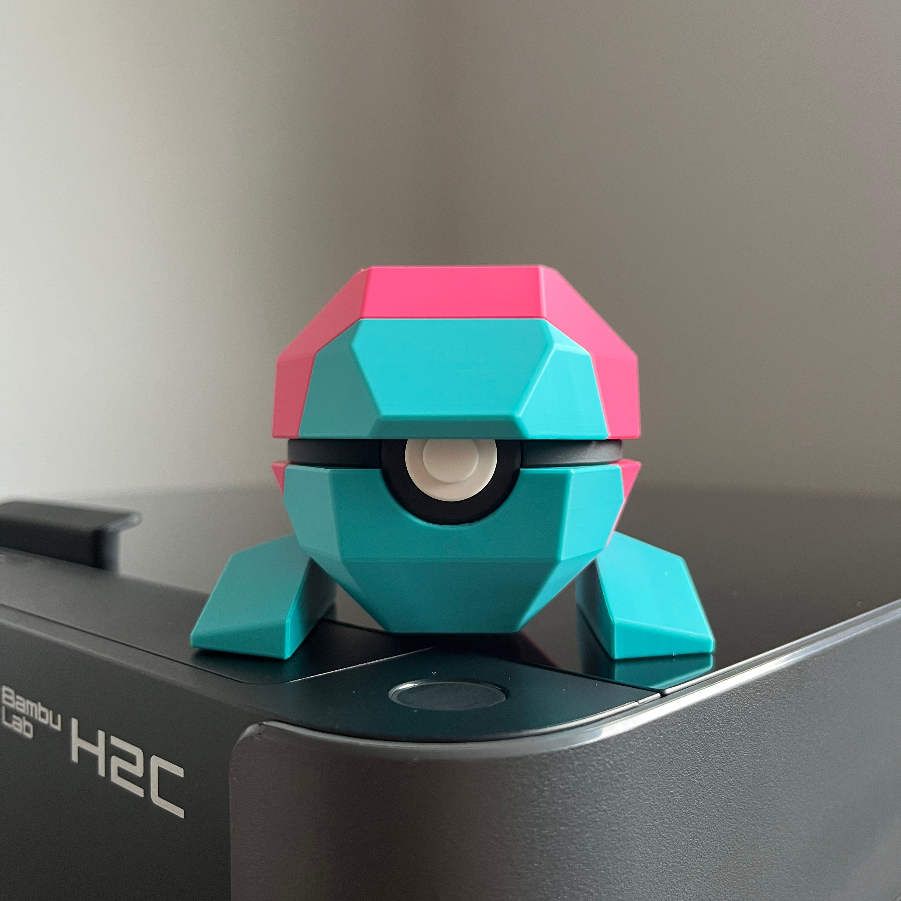 Porygon Monster Ball, front view