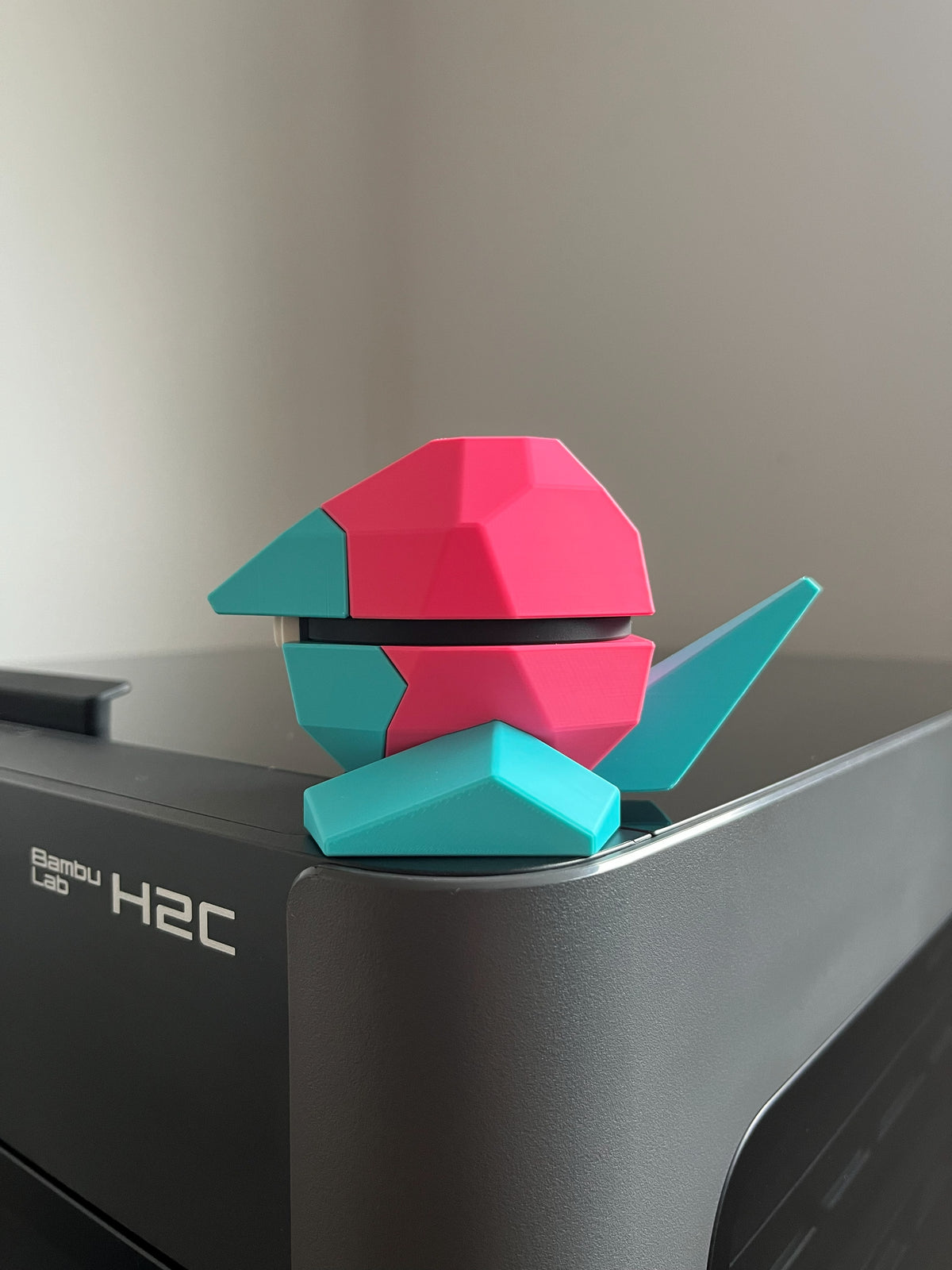 Porygon Monster Ball, left side