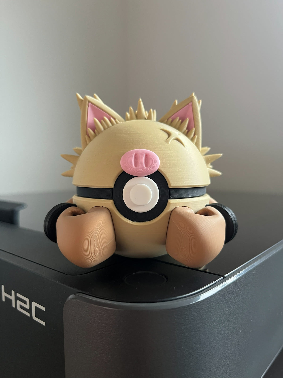 Primeape Monster Ball, front view