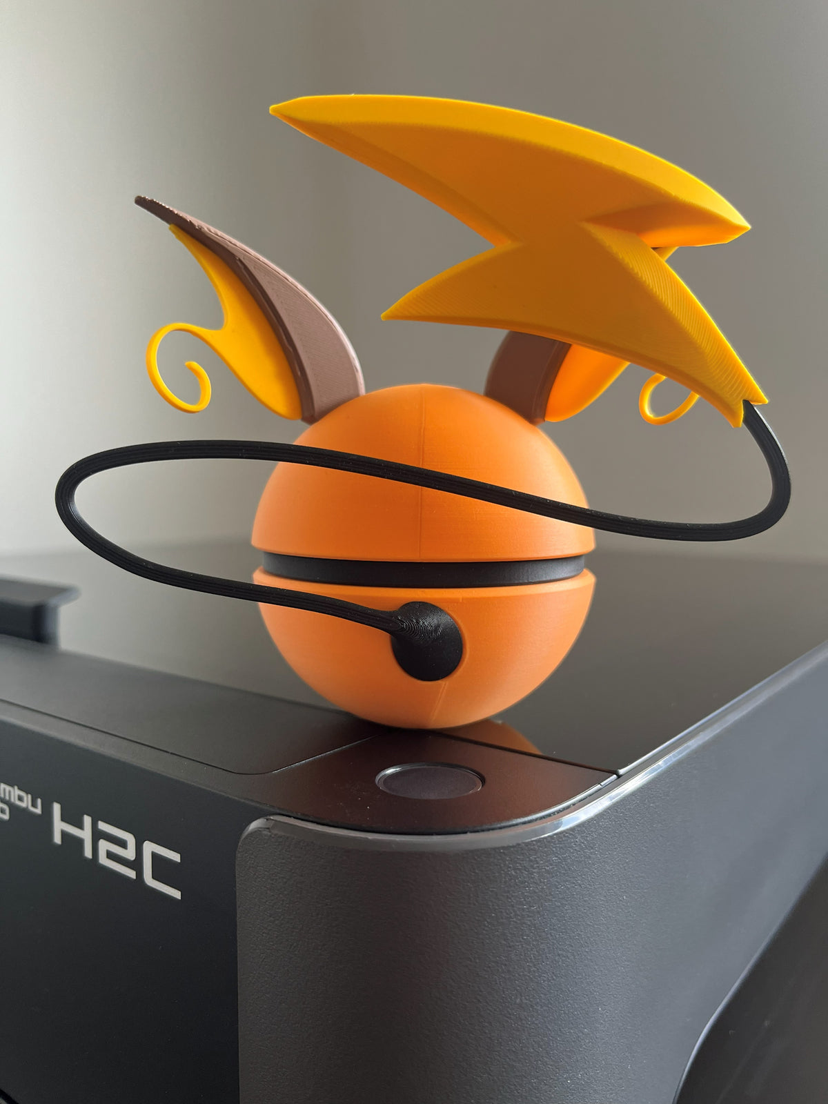 Raichu Monster Ball, back view