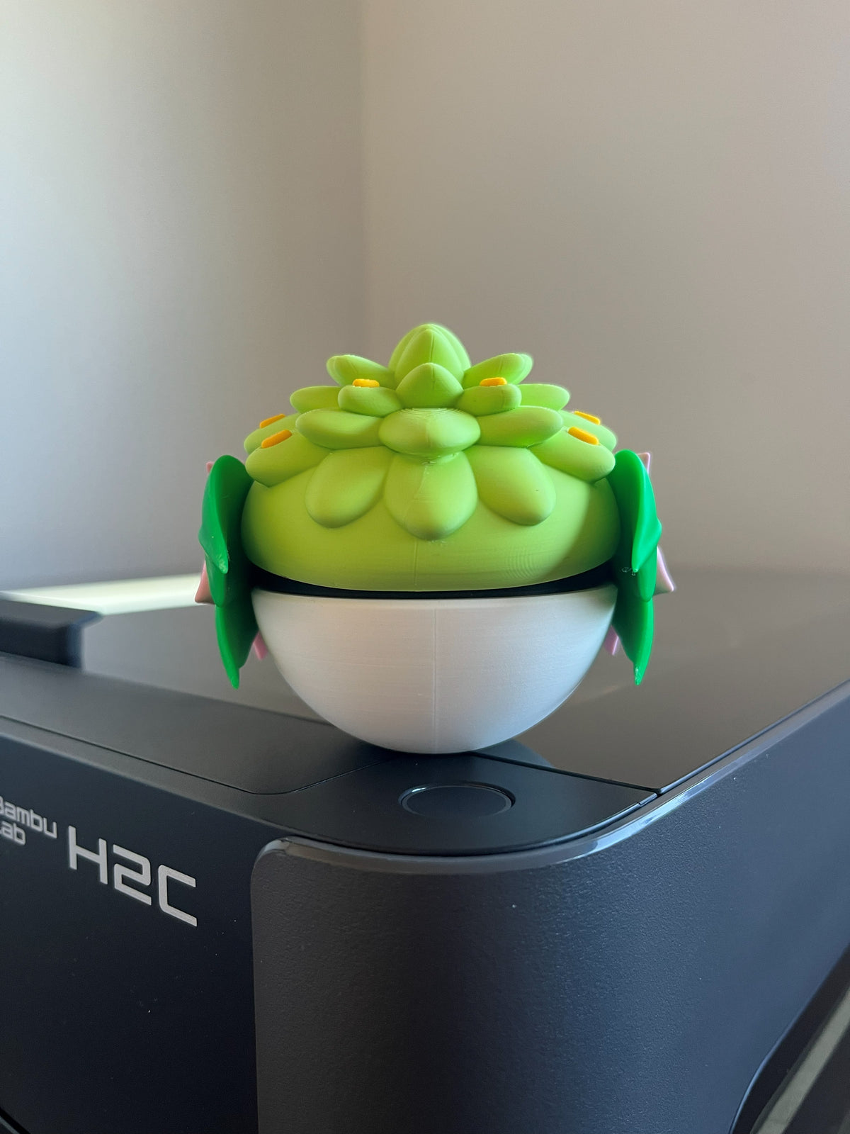 Shaymin Land Monster Ball, back view