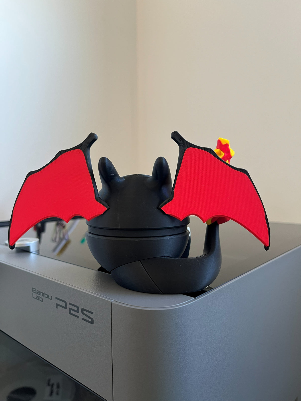 Shiny Charizard Monster Ball, back view