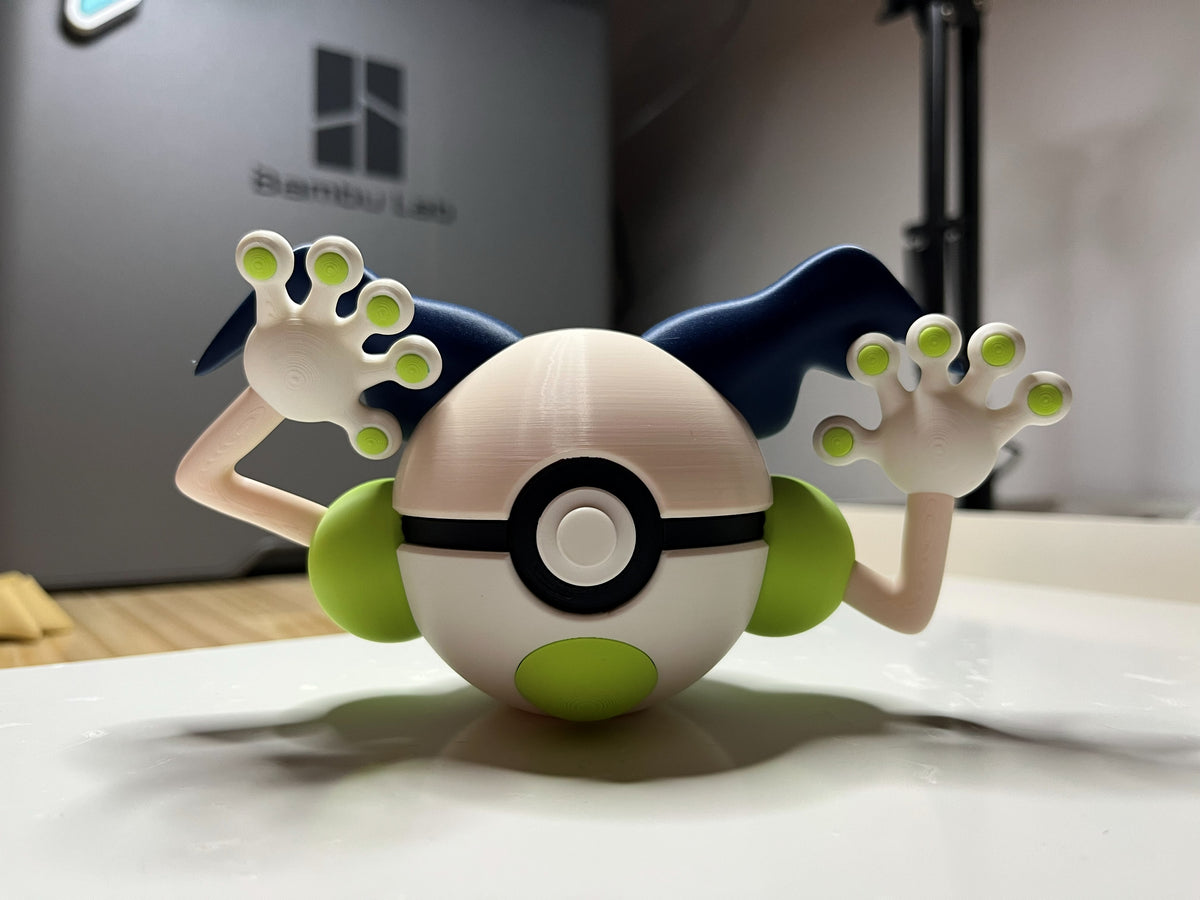 Shiny Mr. Mime Monster Ball, front view