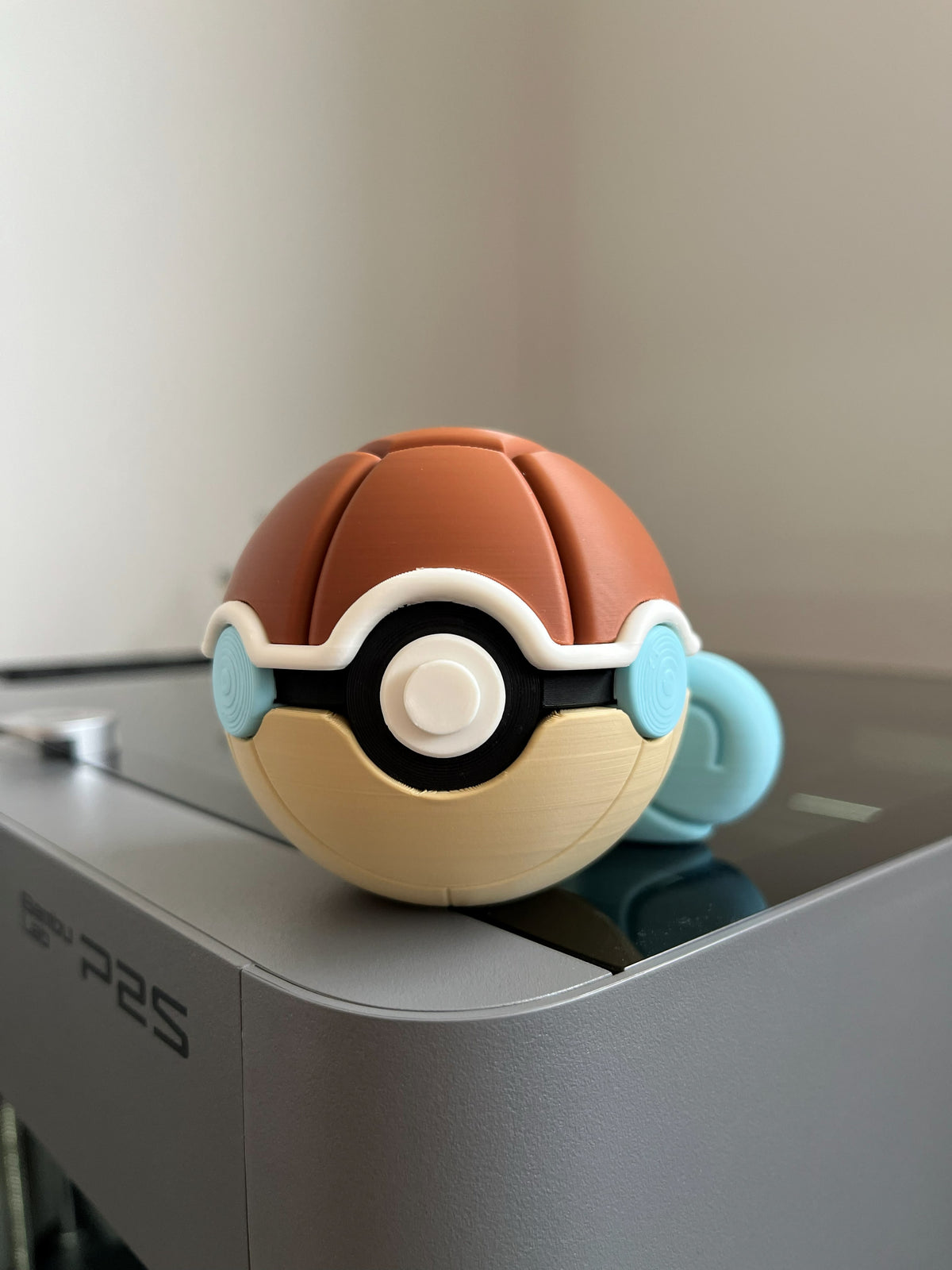 Squirtle Monster Ball, front view