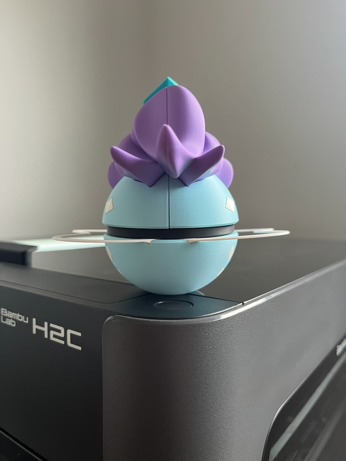 Suicune Monster Ball, back view