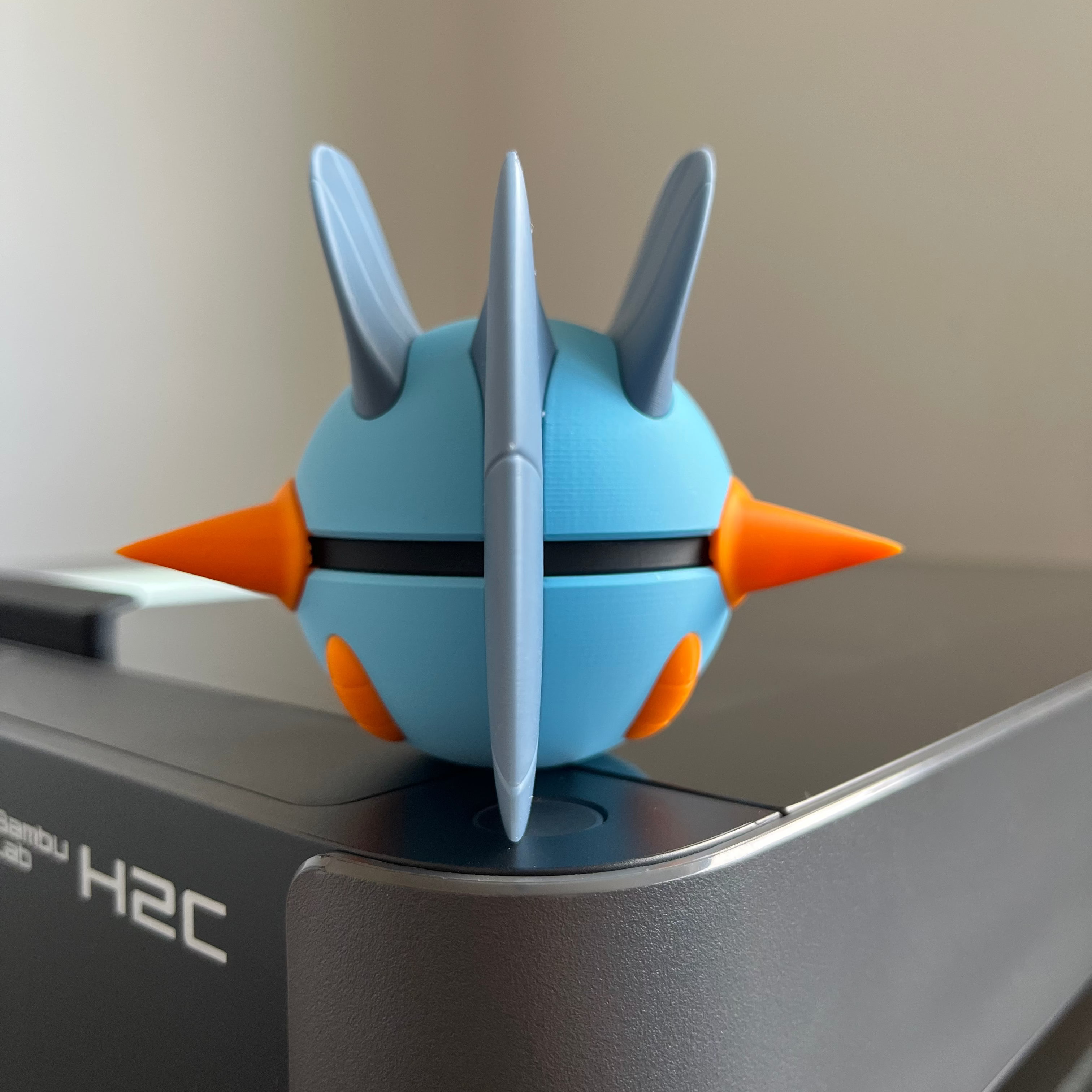 Swampert Monster Ball, back view