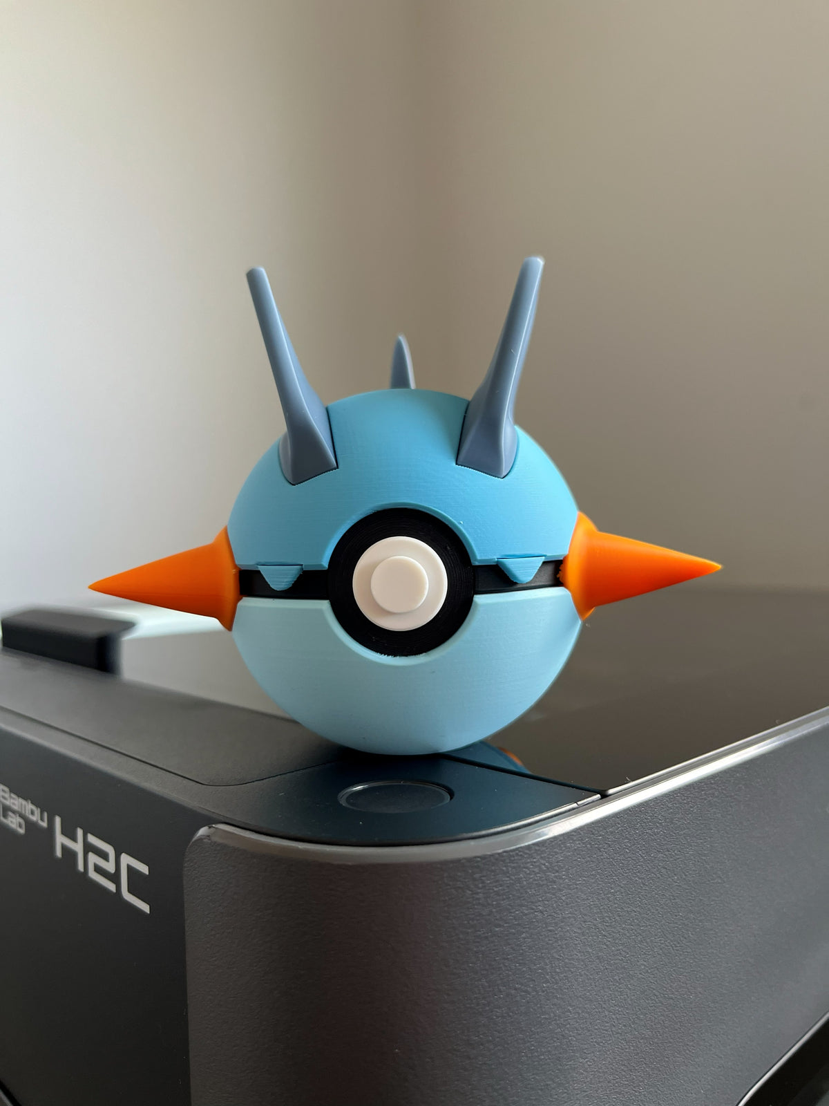 Swampert Monster Ball, front view