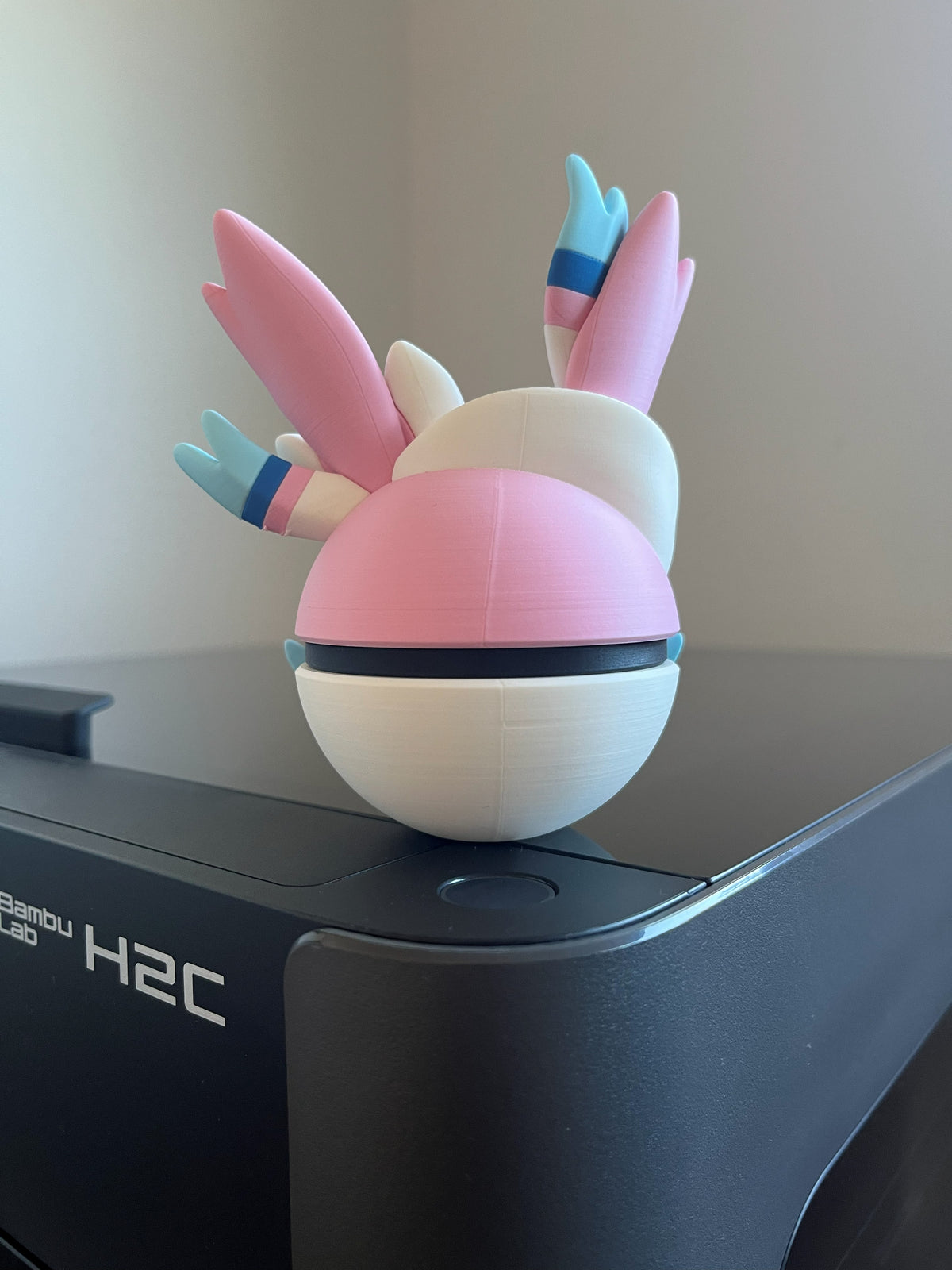Sylveon Monster Ball, back view
