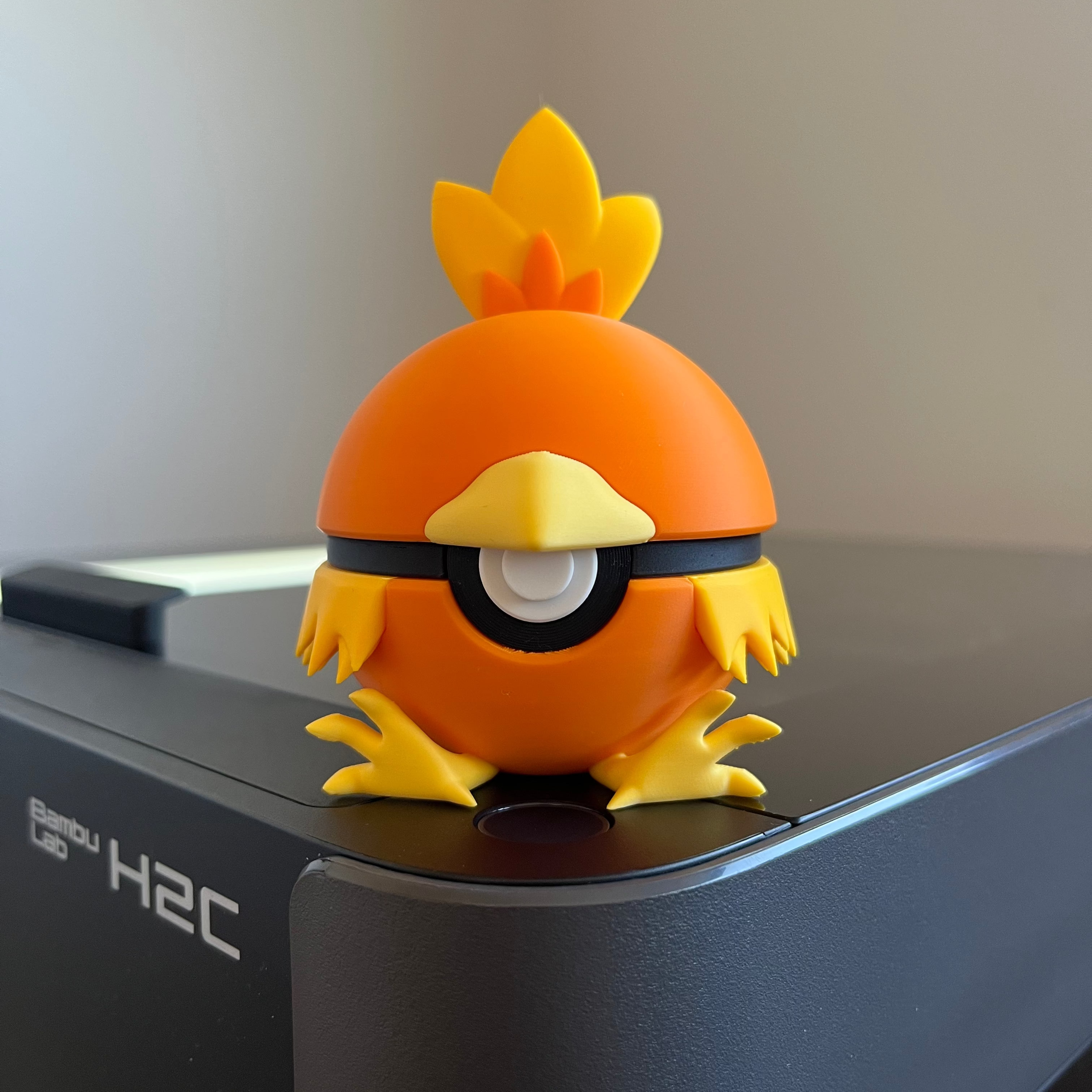 Torchic Monster Ball, front view