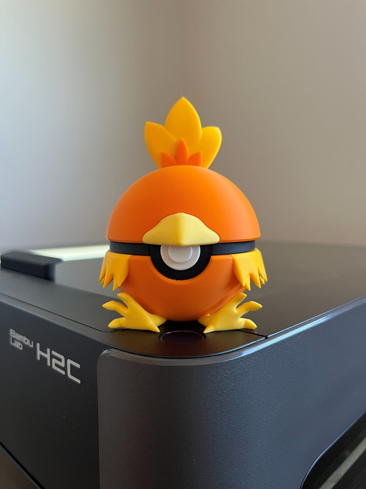 Torchic Monster Ball, front view