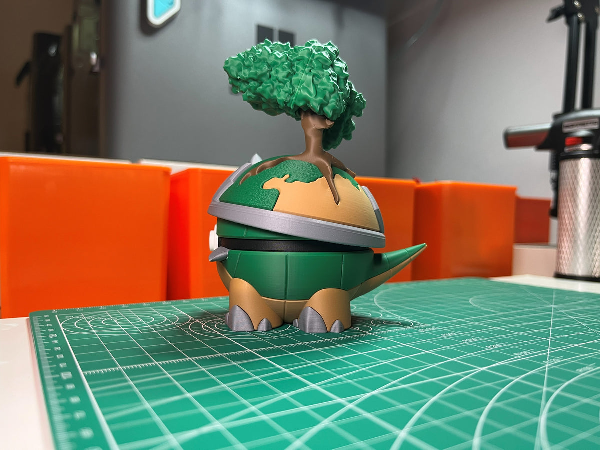 Torterra Monster Ball, left side