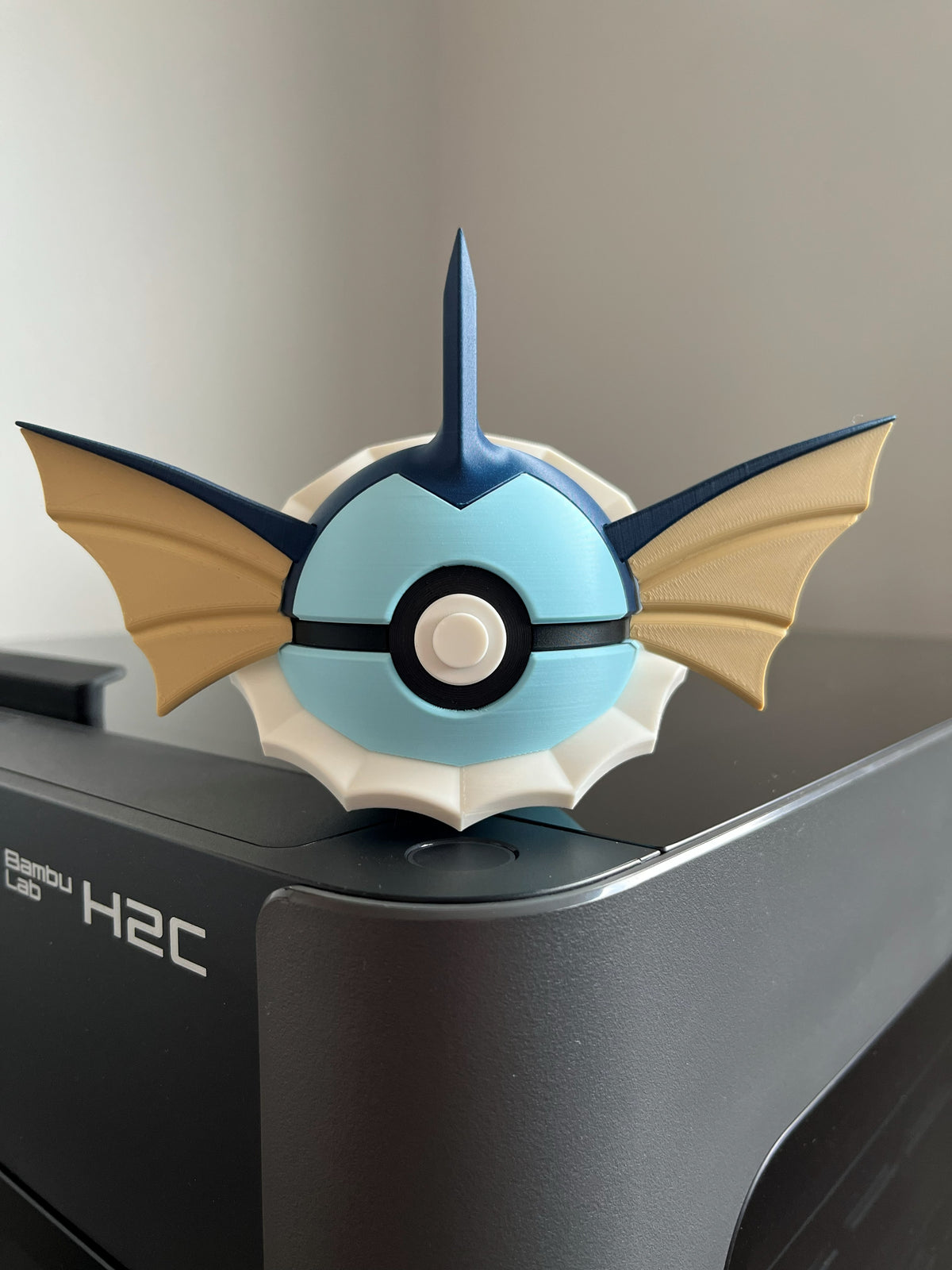 Vaporeon Monster Ball, front view