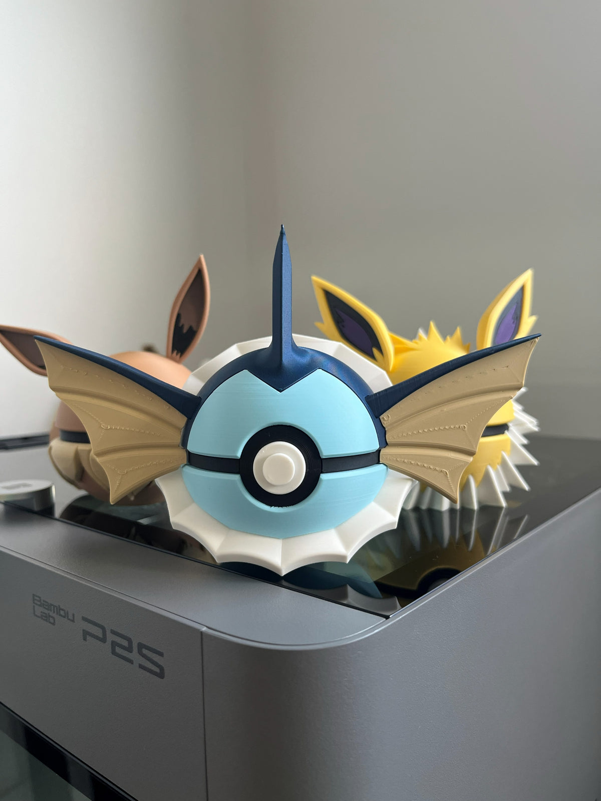 Vaporeon Monster Ball, on display
