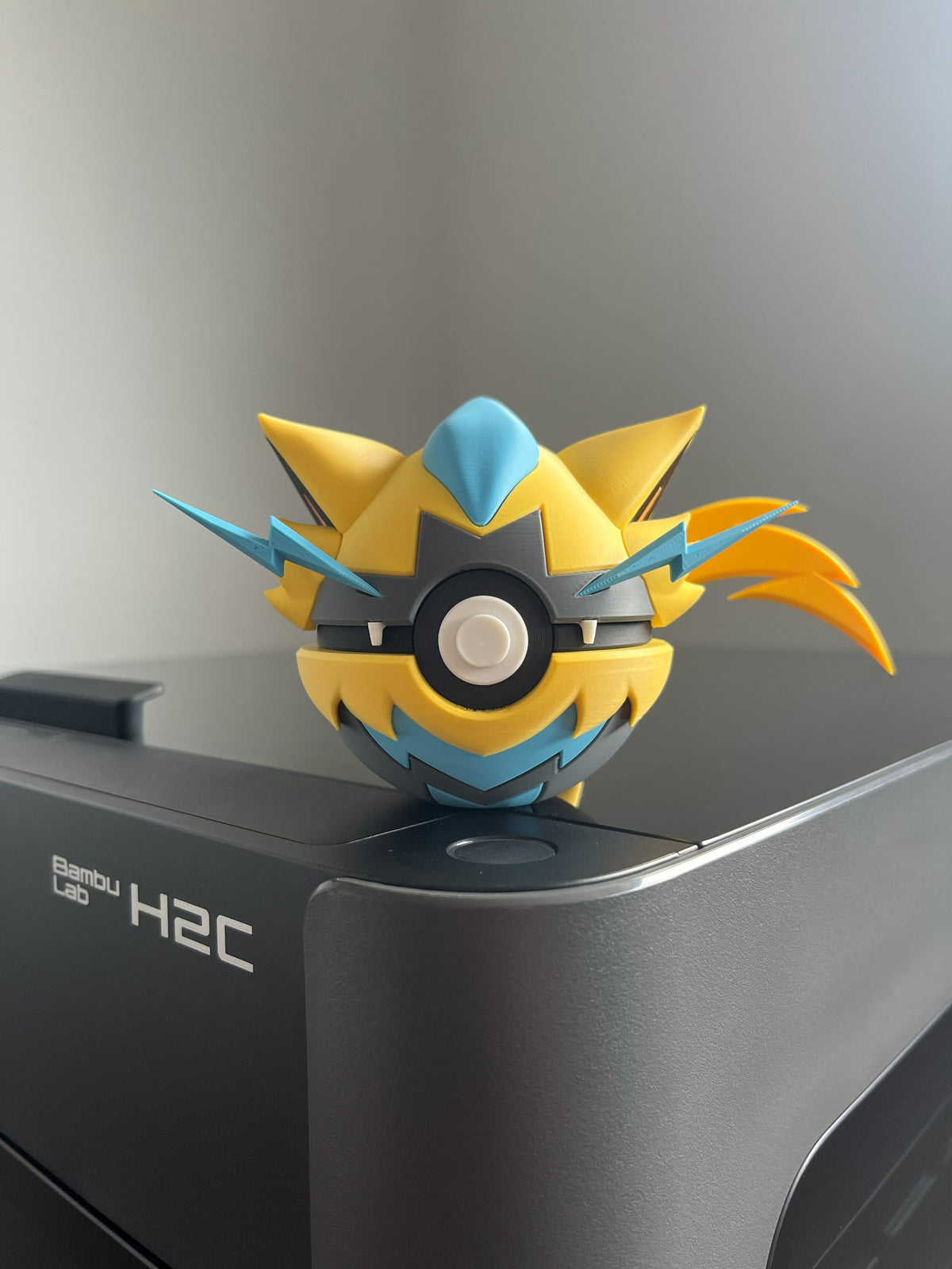 Zeraora Monster Ball, front view