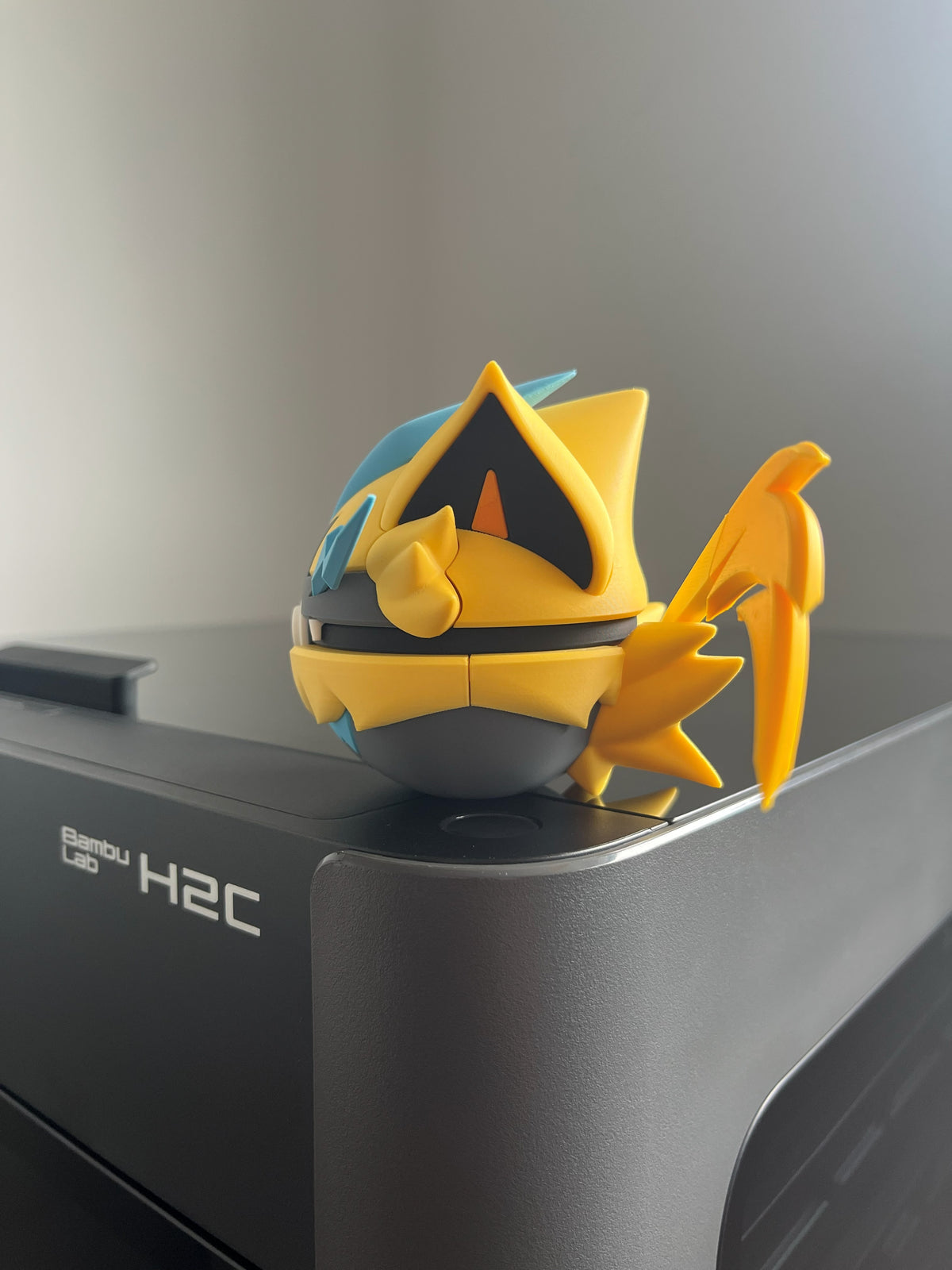 Zeraora Monster Ball, left side